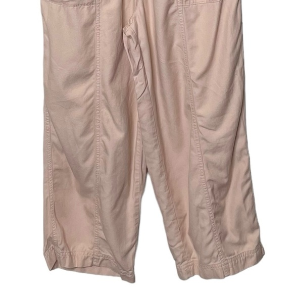 Madewell Top-Stitched Coverall Jumpsuit Bashful Blush Sz 2 - Picture 9 of 16